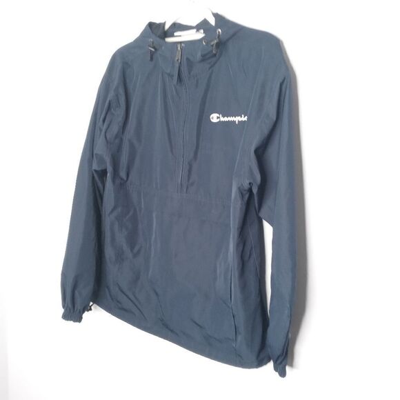 Champion navy windbreaker size small - Picture 2 of 5